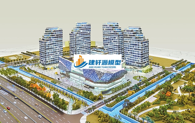 霞山智慧城模型